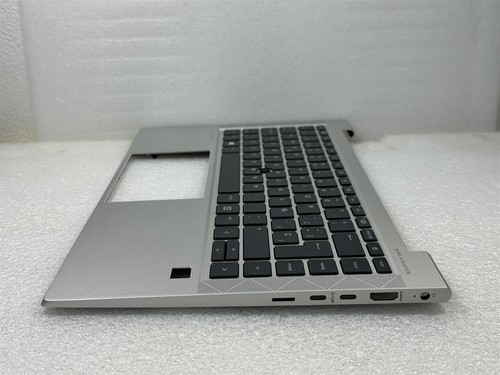 For HP EliteBook 845 G8 M52491-071 Spanish Español Palmrest Keyboard Top Cover - Picture 5 of 6