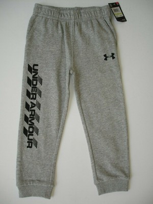 NWT BOYS YOUTH UNDER ARMOR GRAY ATHLETIC SWEATS PANTS SZ S-XL