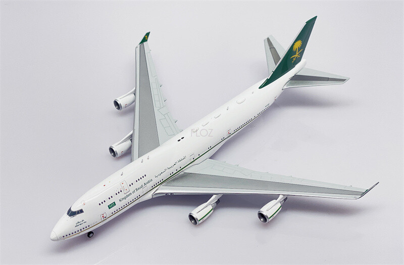 航空機・ヘリコプター jcwings 1/200 SAUDIA B747-400 HZ-AIY JC