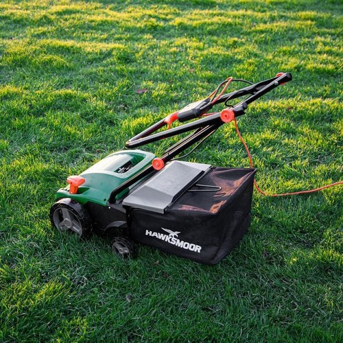 Hawksmoor 1500W 32cm Vertikutierer 230V kabelgebunden Gartengerät Werkzeug - Bild 8 von 10