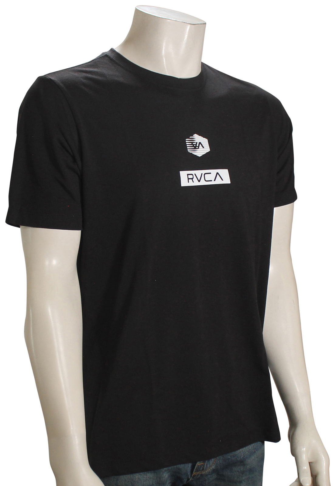 Футболка RVCA Element Streak Performance SS - Черная - Новинка