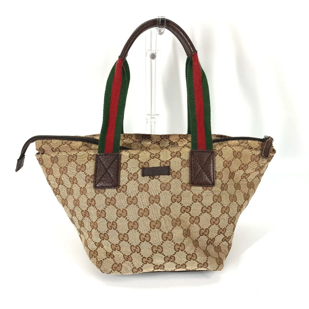 Gucci Sherry Line 131228 Gg sac toile épaule sac à main fourre tout beige