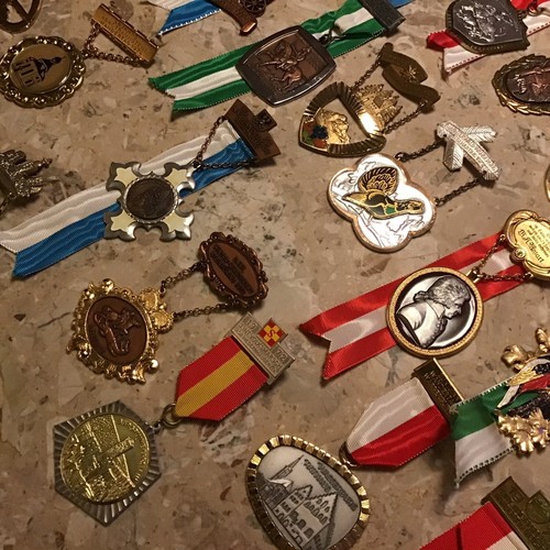 29 Volkswandertag Dutch German Swiss Hiking Medals Lot 1969-75 Medal - Picture 7 of 11