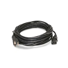 25ft Universal Power Cord NEMA 5-15P to IEC320C13 18 AWG - Black