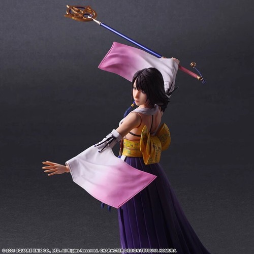 Square Enix Play Arts Kai Final Fantasy X Yuna 10" Action Figure Official No Box - Picture 14 of 15
