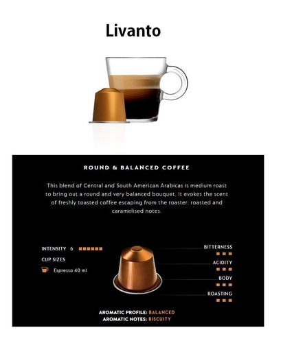 Funda de 10 cápsulas de café Nespresso línea original Intenso / Espresso / Lungo / Descafeinado - Imagen 11 de 38