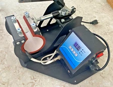 Heat Press Machine Dual Digital Display Sublimation for Coffee Mugs & Cups