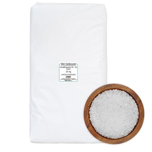 Paraffin 25 kg Kerzenwachs Kerze Gießen 56-58 °C Pastillen Made in Germany - Bild 1 von 9