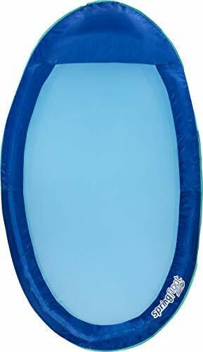 Swimways 6047152 AquaLinx Interlocking Cup Holder Pool Float Lounger, Blue/Cyan | eBay