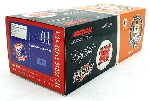 Action 1/24 Scale 102371 Pontiac Grand Prix 2001 Interstate Batteries NASCAR #18 - Picture 5 of 5