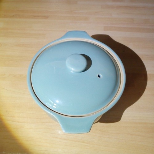 Denby Manor Green Casserole with Lid 2pt Vintage Stoneware Stamp Replacement - Picture 5 of 10