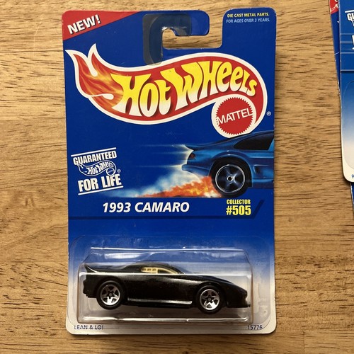 Hot Wheels 90er Camaro Hot Bird Menge 10 1995 - Bild 9 von 11