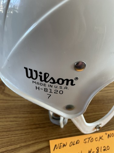 Vintage Wilson Skateboard Hockey Helm H-8120 Early 1970’s Neu Not Mint Item - Bild 2 von 24