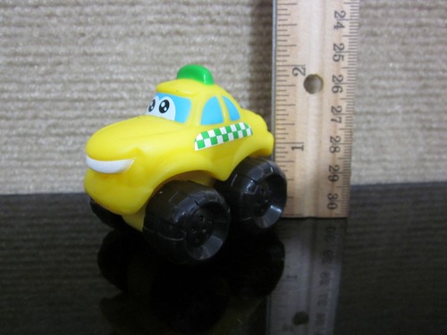 2008 Hasbro Tonka Taxi Cab Mini Chunky Plastic Toddler Toy - Picture 2 of 7