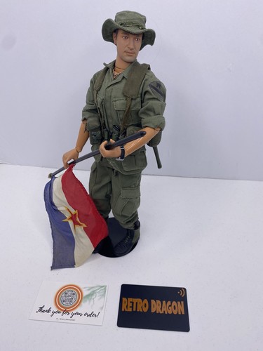 Dragon 1/6 Scale Vietnam US Marine James Washington Helicopter Infantry Used