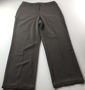 high rise straight leg dress pants womens size