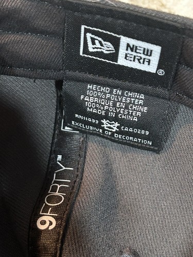 Herren Full Back Cap ACV Auktionen New Era grau & orange verstellbar Mütze - Bild 7 von 7