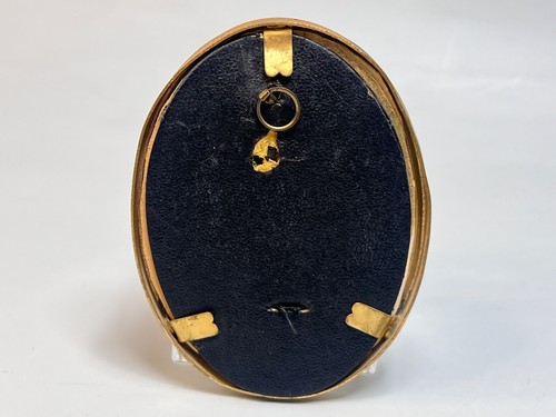 19c. Antikes viktorianisches Miniatur Gemälde Portrait edle Dame signiert - Bild 6 von 6