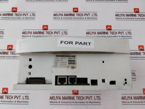 KUKA KSD1-16 Servo Drive Controll erE93da552i4b531 (Not Working) - Picture 7 of 12