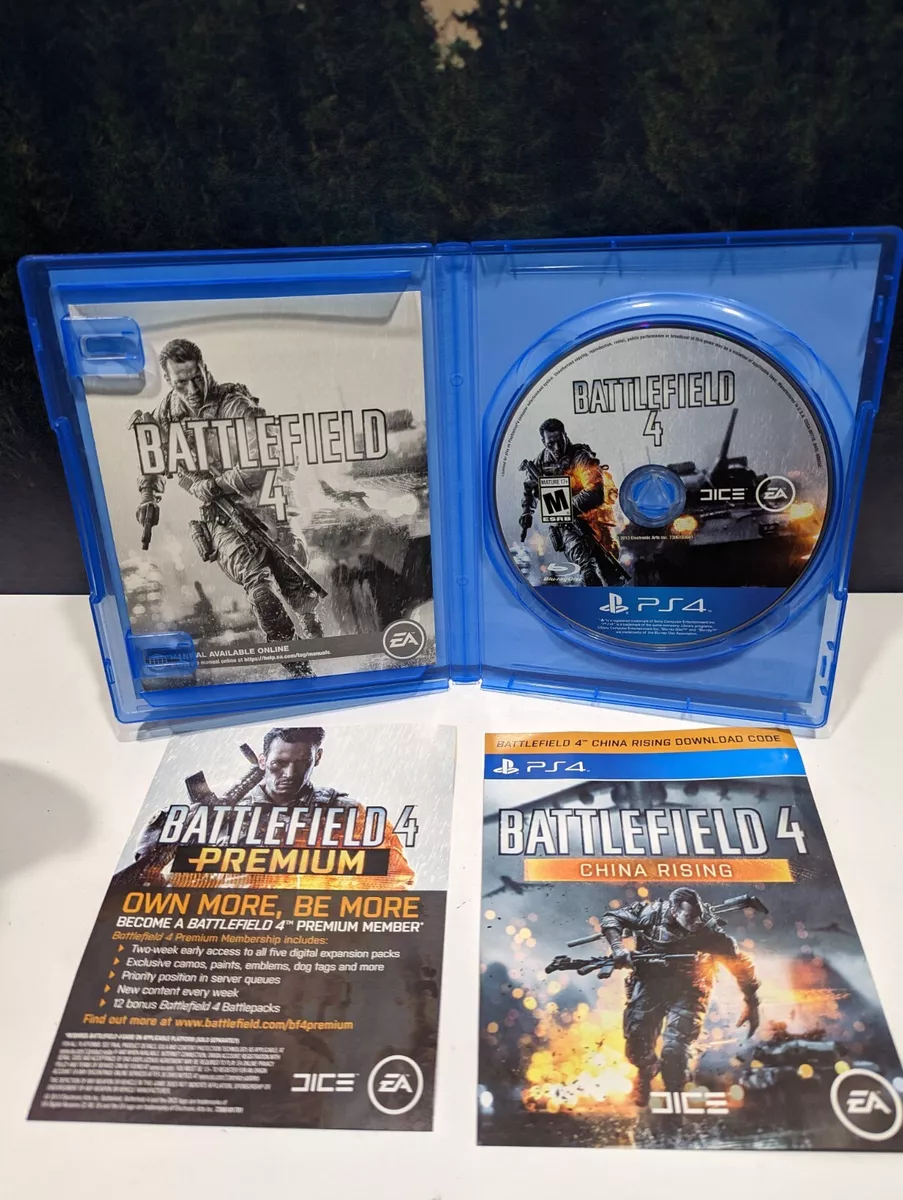 Battlefield 4 Sony PlayStation 4 PS4 Game + China Rising DLC