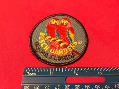 Lot of 3 Vintage Busch Gardens Tampa Florida Patches  - Picture 3 of 5