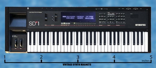 ENSONIQ MIRAGE ESQ1 SQ80 ASR 10 88 FIZMO SQ1 TS10 EPS VFX EPS16 SYNTH MAGNET - Picture 29 of 30