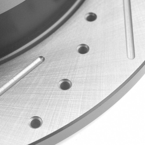 Rotores de freno traseros ranurados de 10,31" para Sebring 2007-2010 calibre 2007-12 con 5 lengüetas - Imagen 4 de 6