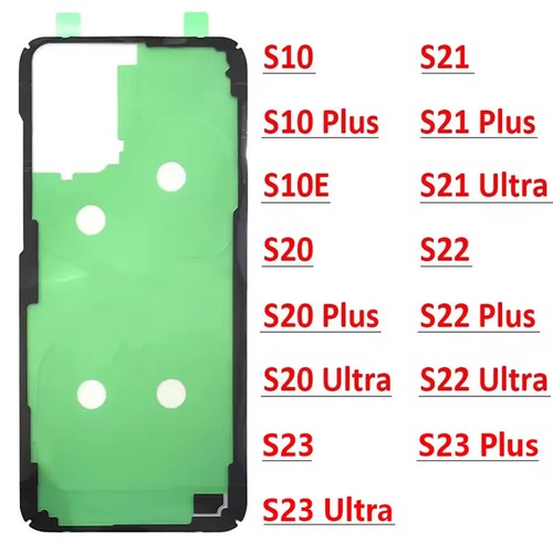 Battery Back Cover Adhesive Tape For Samsung S10 S10E S21 S22 S23 Plus Ultra AAU - Photo 2 sur 21