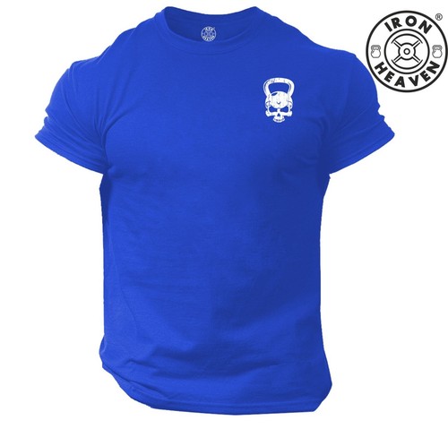 Skull Kettlebell T Shirt Small Gym Clothing Bodybuilding Training Boxing MMA Top - Picture 3 of 10