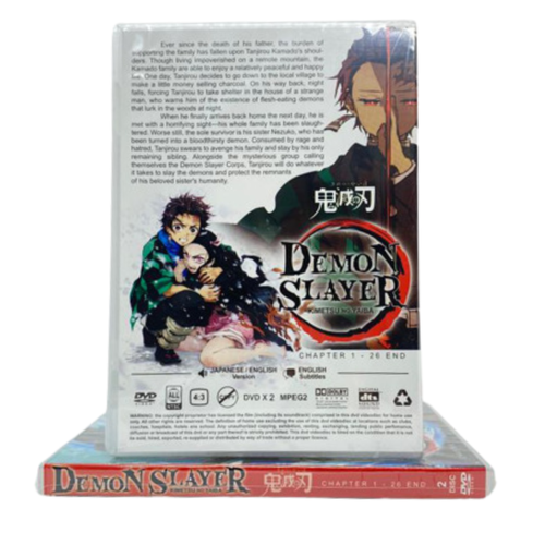 DVD Anime Demon Slayer Kimetsu No Yaiba Season 1 Vol.1-26 End Jap/Eng Dubbed - Picture 8 of 12