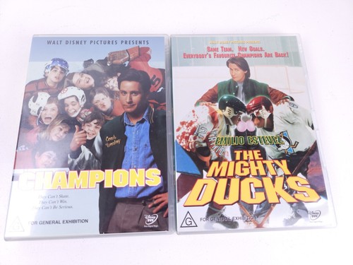Champions / The mighty ducks - Disney - DVD - Movie Ice Hockey