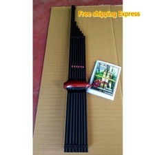 Black Bamboo Khaen Thai Laos Mouth Organ Musical Premium Instrument Kan 8 Am