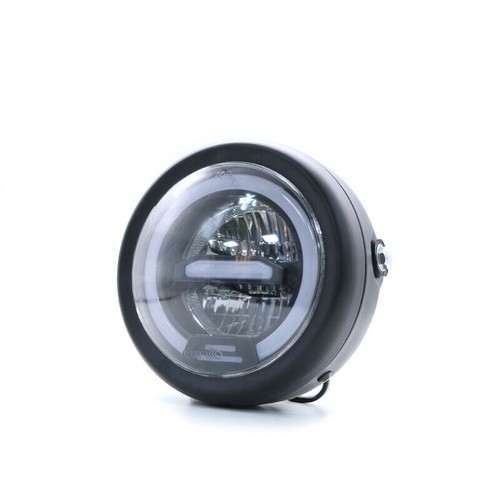 12V 6.8'' LED Round Amber Light Headlight Hi/Lo Beam Motorcycle Head light Lamp - Picture 6 of 11