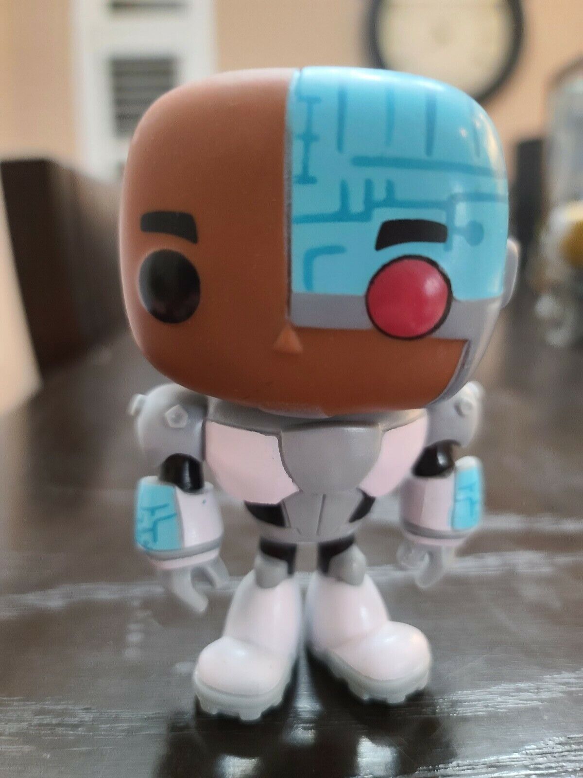 Desenho Animado Teen Titans Go Ravena E Cyborg Figura Pop