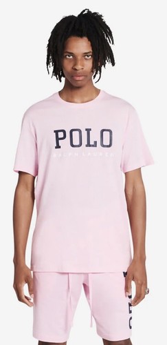 Polo Ralph Lauren Men Pink Classic Fit Crew Neck Big Logo Size Extra Large XL