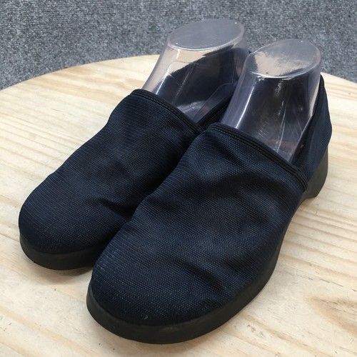 Aerosoles Shoes Womens 8.5 B Main Stretch Clogs Slip On Blue Fabric Casual Round - Bild 3 von 14