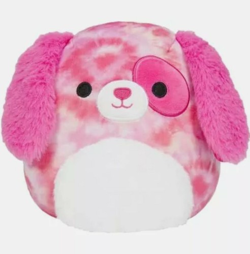 NEW Squishmallow Detina Pink Dog Puppy 