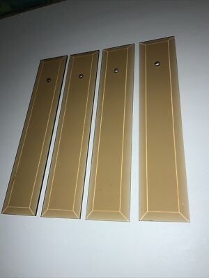 Chandelier Glass Panel Pane Panels Beveled Brown Smoke 10 X 2  Light