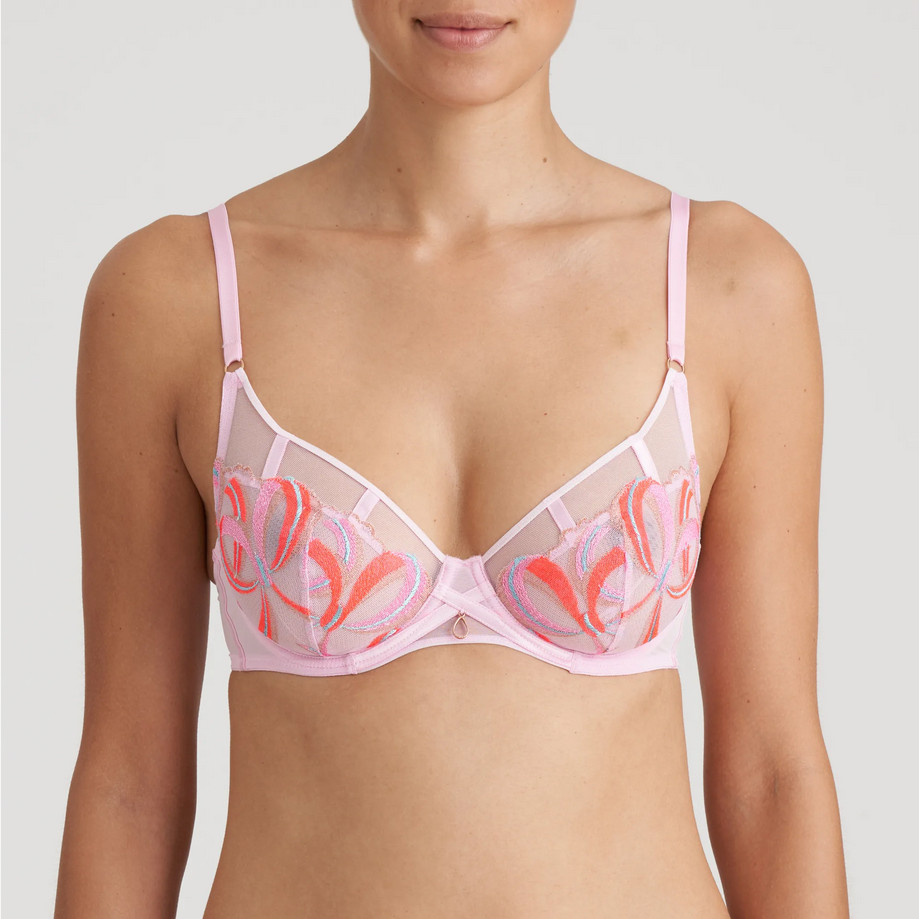 Marie Jo Vita Bügel-BH Spitze rosa pink Gr. 75 80 85 B C D E F NP 105 