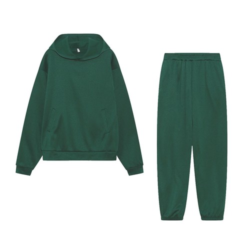 Women's 2 Piece Outfits Long Sleeve Casual Hoodie Sweatshirt and Pants Sweatsuit - Picture 13 of 63