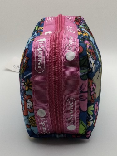 Rare Wild Life Print NWT LeSportsac Hawaii Exclusive RECTANGULAR COSMETIC Pouch - Picture 2 of 5
