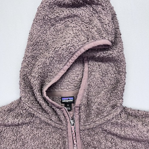 Patagonia Jacket Girls Pink/Maroon Los Gatos 1/2 Zip Fleece Pullover Hoodie S - Picture 2 of 13