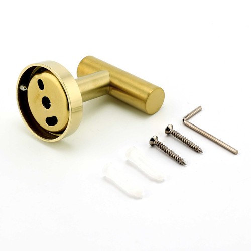KYLINS Brushed Gold Basin Mixer Shower Spout Kitchen Sink Tap Round Towel Rail - Picture 173 of 182