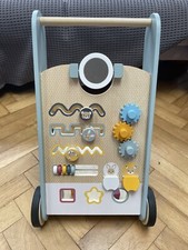 Wooden Baby Walker with Toddler activities (100% FSC® Certified)