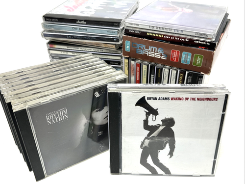 Lot of 41 CDs Various Artists Bands Pop Rock Classic Rock R&B Rap 70s 80s 90s