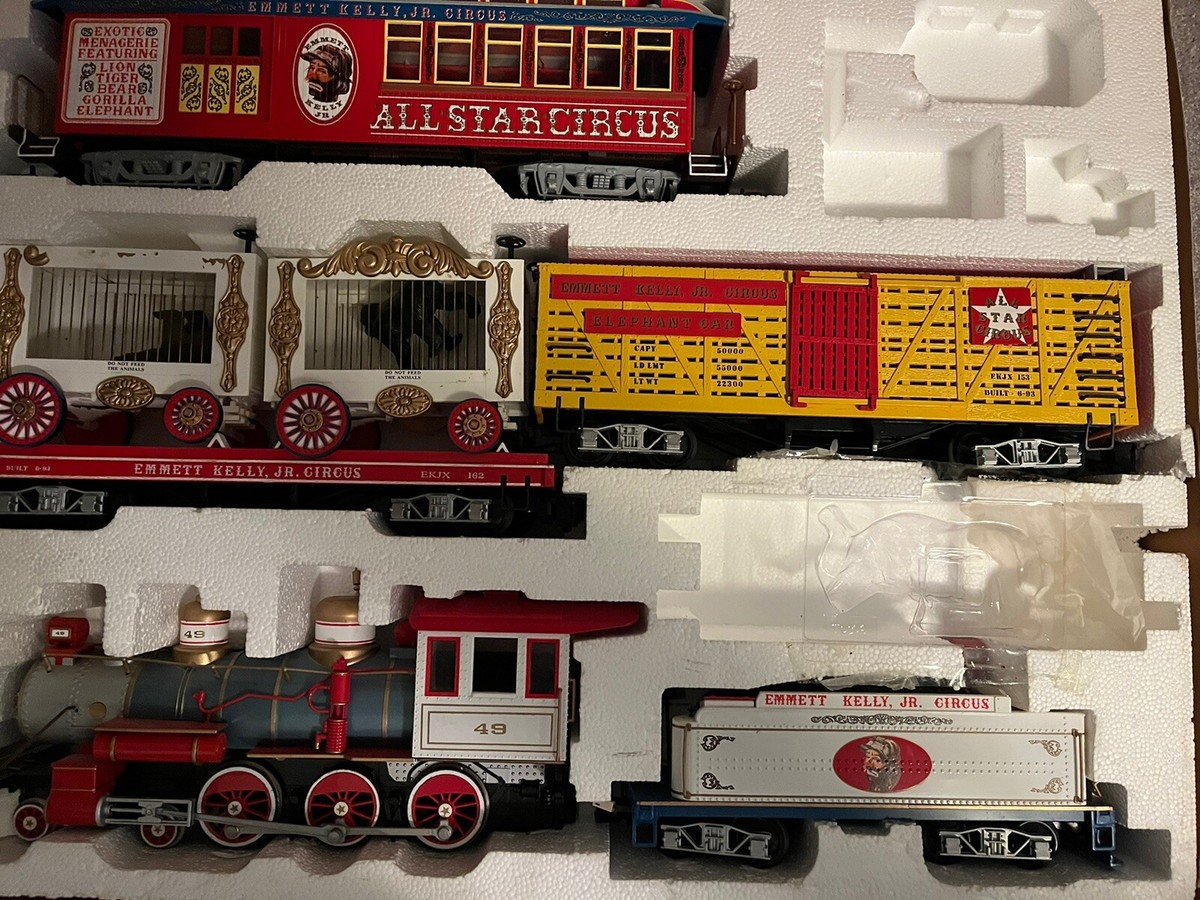 Bachmann Emmett Kelly Jr Circus G Scale Train Set (90020