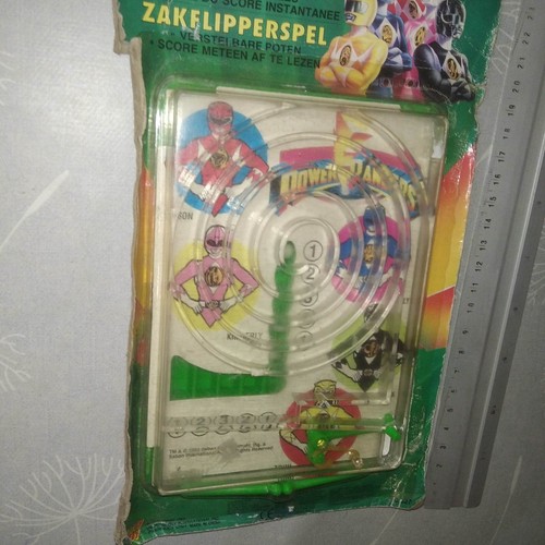 Power Rangers MMPR - GORDY TOY 1994 - flipper de poche - Imagen 3 de 5