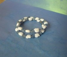 Hello Kitty Brand Girl's Accessories Kids Jewelry beaded bracelet cats flowers