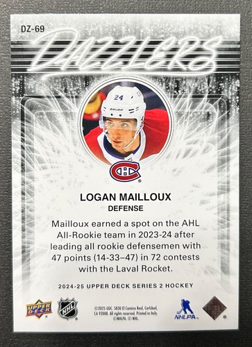 2024-25 Upper Deck Series 1 & 2 Inserts YOU PICK LIST - Picture 89 of 491