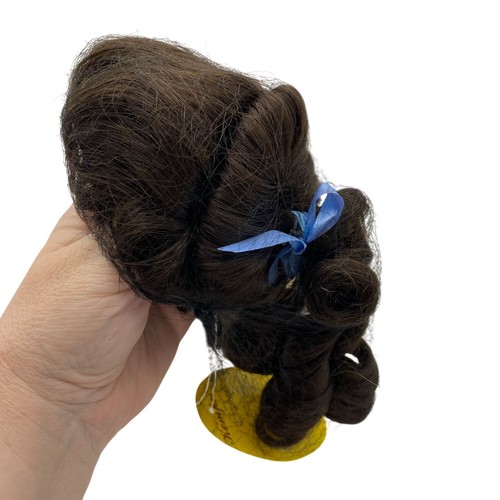 Kemper Renee doll wig hair size 14-15 Reborn Dark Brown NEW ringlets curly - Picture 2 of 8